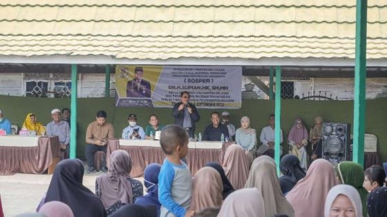 Di Tengah Kabut Asap Supian HK Ingatkan Pentingnya Kesehatan