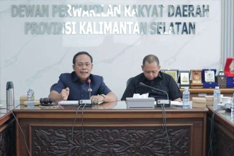 Jahrian Pimpin Pansus Tatib DPRD Kalsel Perkuat Fungsi Pengawasan