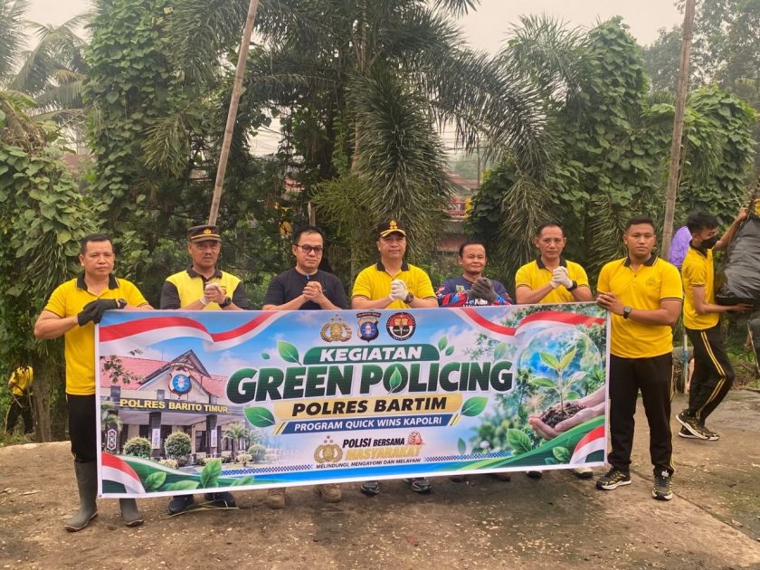 Bukan Sekadar Kerja Bakti Green Policing Bangun Kesadaran